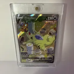 Pokemon Tyranitar V Alternate Full Art Ultra Rare Holo 155/163 Battle Styles - Image 1