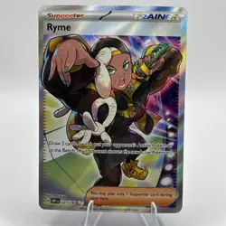 Ryme 221/197 SV03: Obsidian Flames Holo Full Art Trainer NM Pokemon TCG - Image 1