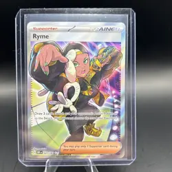 Ryme 221/197 SV03: Obsidian Flames Holo Full Art Trainer NM Pokemon TCG - Image 3