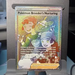 Pokemon TCG Pokemon Breeder's Nurturing Darkness Ablaze 195/189 - NM - Image 1