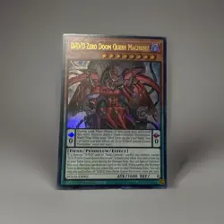 Yugioh D/D/D Zero Doom Queen Machinex DOOD-EN003 Ultra Rare 1st Edition NM - Image 1