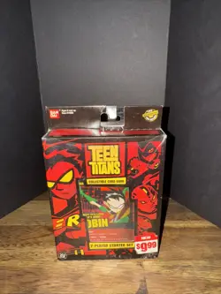 Teen Titans TCG CCG 2-player Starter Deck Box For Card Game (New) Lot Of 3 - Image 2