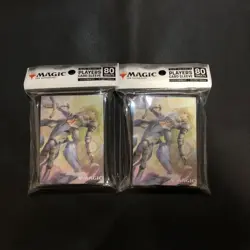 MTG Serra Angel Card Sleeve Protecktor 30th Dominaria united 80 Pack Set of 2 - Image 1