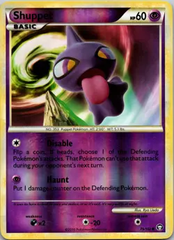 Shuppet 75/102 Triumphant Reverse Holo LP Pokemon TCG - Image 1