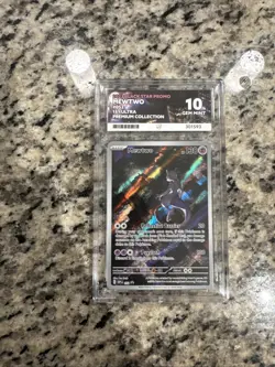 Pokemon TCG Mewtwo 052 Black Star Promo Scarlet & Violet 151 UPC ACE 10 - Image 1