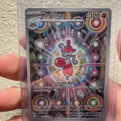 ASCENDED HEROES Pokemon TCG Medicham Alt Rare 241/217 Mega Evolutions NM English - Image 1