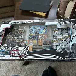 Pokemon Sealed Black Bolt & White Flare Unova Heavy Hitters Premium Collection - Image 1