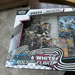 Pokemon Sealed Black Bolt & White Flare Unova Heavy Hitters Premium Collection - Image 2