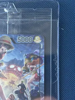 Monkey D Luffy PSA Magazine One Piece Promo Card OP05-060 English (Sealed) - Image 3