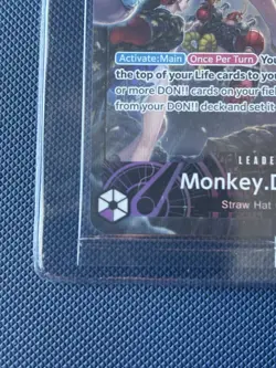 Monkey D Luffy PSA Magazine One Piece Promo Card OP05-060 English (Sealed) - Image 5