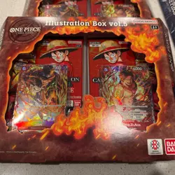 One Piece Illustration Box Vol. 5 & 6 *LOT OF 4* NEW SEALED IN HAND - Image 3