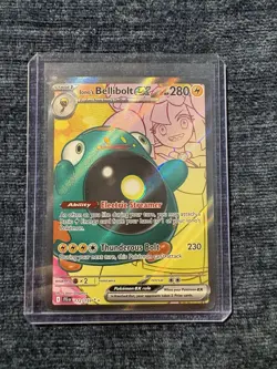Pokemon TCG Iono's Bellibolt EX Full Art Ultra Rare Holo Card 172/159 - Image 3