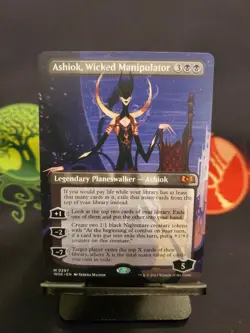 Ashiok, Wicked Manipulator (Borderless) +BONUS Nightmare Muse AND Dream Render - Image 2