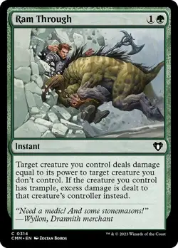 [MTG] Ram Through (0314) (CMM) NM - Image 1