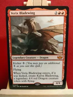 Verix Bladewing - Tarkir Dragonstorm Commander - Mythic - NM - MTG - Image 1