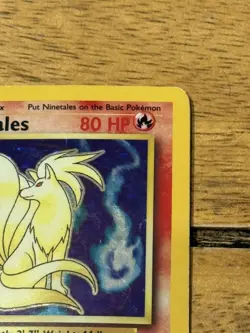 Ninetales 12/102 Base Set Holo Rare Pokemon Card Nintendo TCG WOTC LP - Image 4
