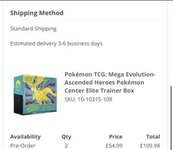 PRESALE: Pokemon TCG: Mega Evolution - Ascended Heroes POKEMON CENTER ETB - Image 3