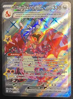Charizard ex Full Art Promo 074 Pokemon TCG SVP Black Star Promos NM Free Ship - Image 2