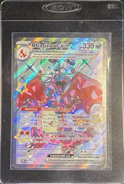 Charizard ex Full Art Promo 074 Pokemon TCG SVP Black Star Promos NM Free Ship - Image 4