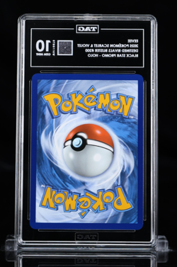 2025 Pokemon SVP EN- SV Black Star EEVEE Promo #200 Cosmo holo Grade 10 - Image 3