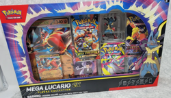 Pokemon TCG Mega Lucario ex Premium Figure Collection Box Factory Sealed - Image 1