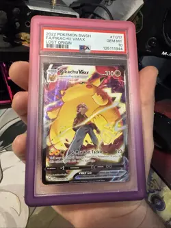 Pokemon TCG Pikachu VMAX TG17/TG30 Lost origin Psa 10 - Image 4