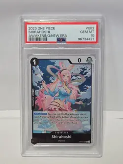One Piece Shirahoshi OP05-082 Awakening of the New Era Foil PSA 10 - Image 1