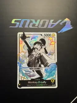 Monkey. D. Luffy ST29-001 (ALT ART) Leader Card Egghead English LOT OF 3 - Image 1