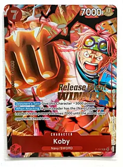 One Piece - Release Event, 4 Card Winner Bundle. Zoro, Marco, Koby, Dracule. - Image 4