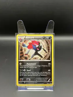 Pokemon Zoroark BW19 Promo Holo Card Black and White, Near Mint Condition - Image 1