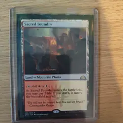 Sacred Foundry - Guilds of Ravnica Card - MTG Magic - Image 1