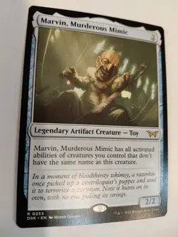 Marvin, Murderous Mimic Duskmourn: House of Horror Regular - Image 1