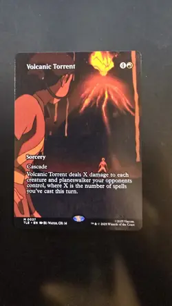Volcanic Torrent (Borderless) M Avatar: The Last Airbender: Eternal-Legal 37 NM - Image 1