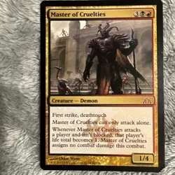 Master of Cruelties #82 (LP) Dragon's Maze DGM Magic MTG - Image 1