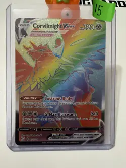 Pokemon TCG Corviknight VMAX Sword & Shield - Battle Styles 171/163 Holo NM - Image 1