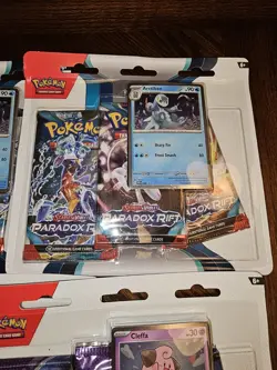 Pokemon TCG: 39 packs Obsidian Flames, Paradox Rift, and Temporal Forces - Image 5