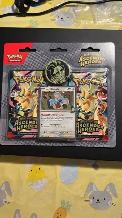 Pokemon TCG - Ascended Heroes 2 Pack Collection Blister Larry's Komala SEALED ✅ - Image 1