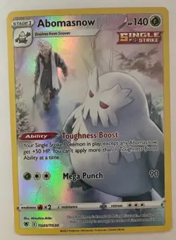 Pokemon TCG Pokemon Abomasnow Ultra Rare Holo - Image 1