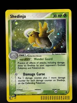 Pokemon Shedinja Dragon Holo Rare 11/97 2003 MP - LP - Image 2