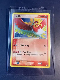 2007 Pokemon Pop Series 5 Ho-Oh 1/17 Rare Holo - Image 3