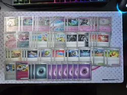 Gardevoir Jellicent ex Pokemon Deck 60 cards sleeved Tournament Ready - Image 1