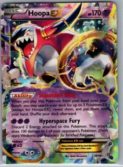 Hoopa EX 36/98 XY - Ancient Origins - Pokemon Card - LP - Image 1