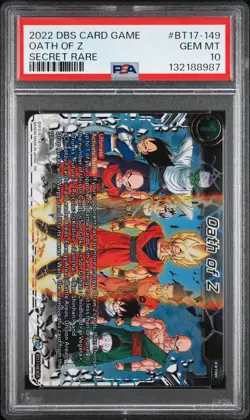 PSA 10 - Oath of Z - #BT17-149 - Ultimate Squad - Dragon Ball Super Card Game - Image 1