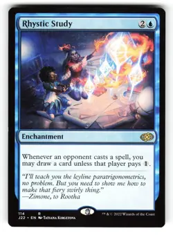 Rhystic Study #114 (NM) (Non-Foil) (J22) Magic MTG - Image 1