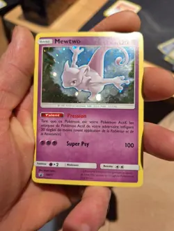 Mewtwo SM77 Sun & Moon Promo French NM Holo Pokemon TCG - Image 1