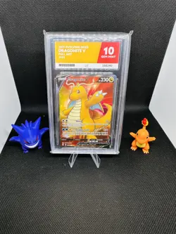 Pokemon Evolving Skies Dragonite Card 191/203 Dragonite v Ace 10 - Perfect Subs - Image 1