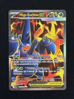 Carte Pokemon Mega Scarhino Ex 108/094 Flammes Fantasmagorique Fr Neuve - Image 2