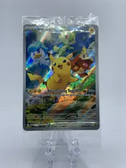 Pikachu SVP 027 - Scarlet & Violet ETB Promo - Pokemon - Sealed - Image 1