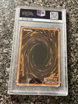 2004 Yu-Gi-Oh Dark Magician SYE-001 PSA 9 - Image 2