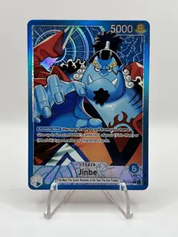 One Piece CCG Jinbe OP14-040 Alt Art Leader - English - MINT - Image 1